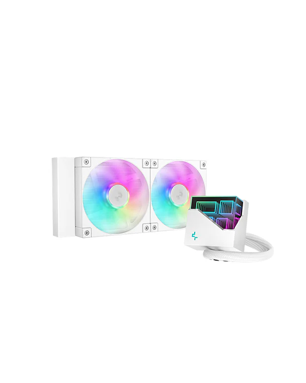 Deepcool LT240 ARGB White Desktop Cooler 1 Deepcool LT240 ARGB White Desktop Cooler