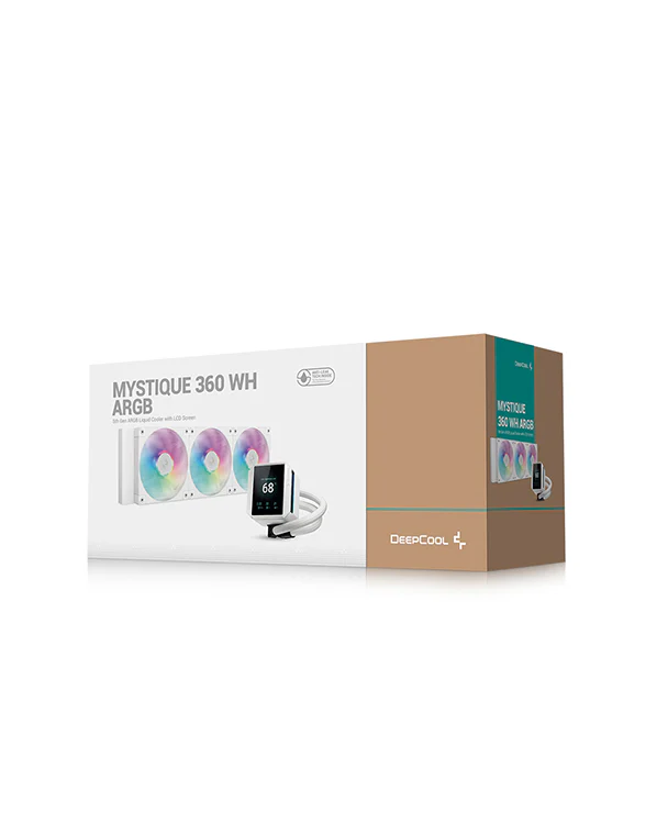 Deepcool MYSTIQUE 360 ARGB White Cooler Deepcool MYSTIQUE 360 ARGB White Desktop Cooler - Image 6
