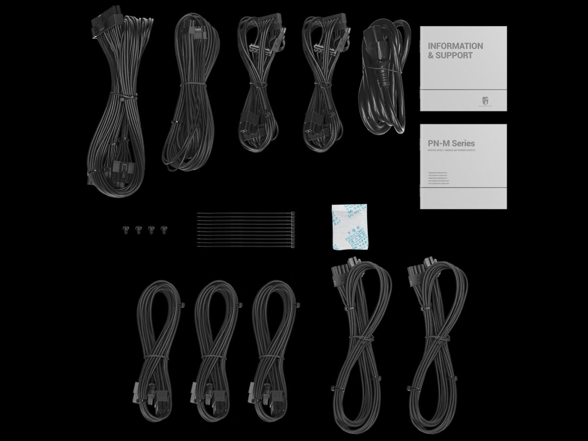 GamerStorm PSU PN1000M Black Desktop SMPS 7