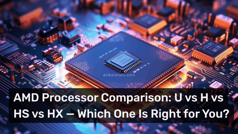 AMD Processor Comparison: U vs H vs HS vs HX — Which One Is Right for You?