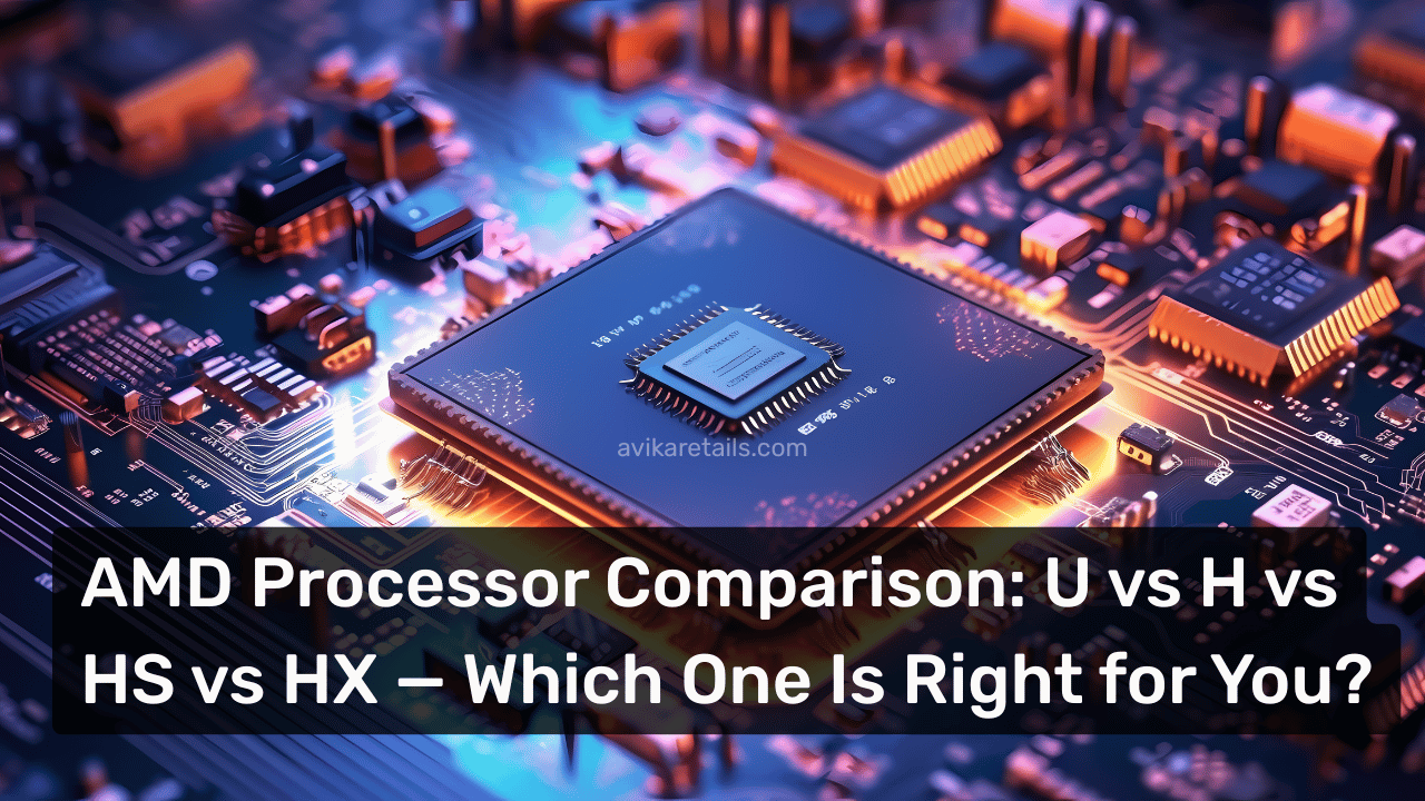AMD Processor Comparison: U vs H vs HS vs HX — Which One Is Right for You?