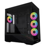 Lian Li Vector V100 Mid Tower PC Cabinet | Premium ARGB Gaming Case | Tempered Glass | High Airflow & Liquid Cooling Support