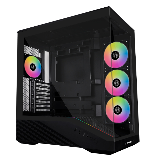 Lian Li Vector V100 Mid Tower PC Cabinet | Premium ARGB Gaming Case | Tempered Glass | High Airflow & Liquid Cooling Support