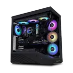 Lian Li Vector V100 Mid Tower PC Cabinet | Premium ARGB Gaming Case | Tempered Glass | High Airflow & Liquid Cooling Support - Image 2