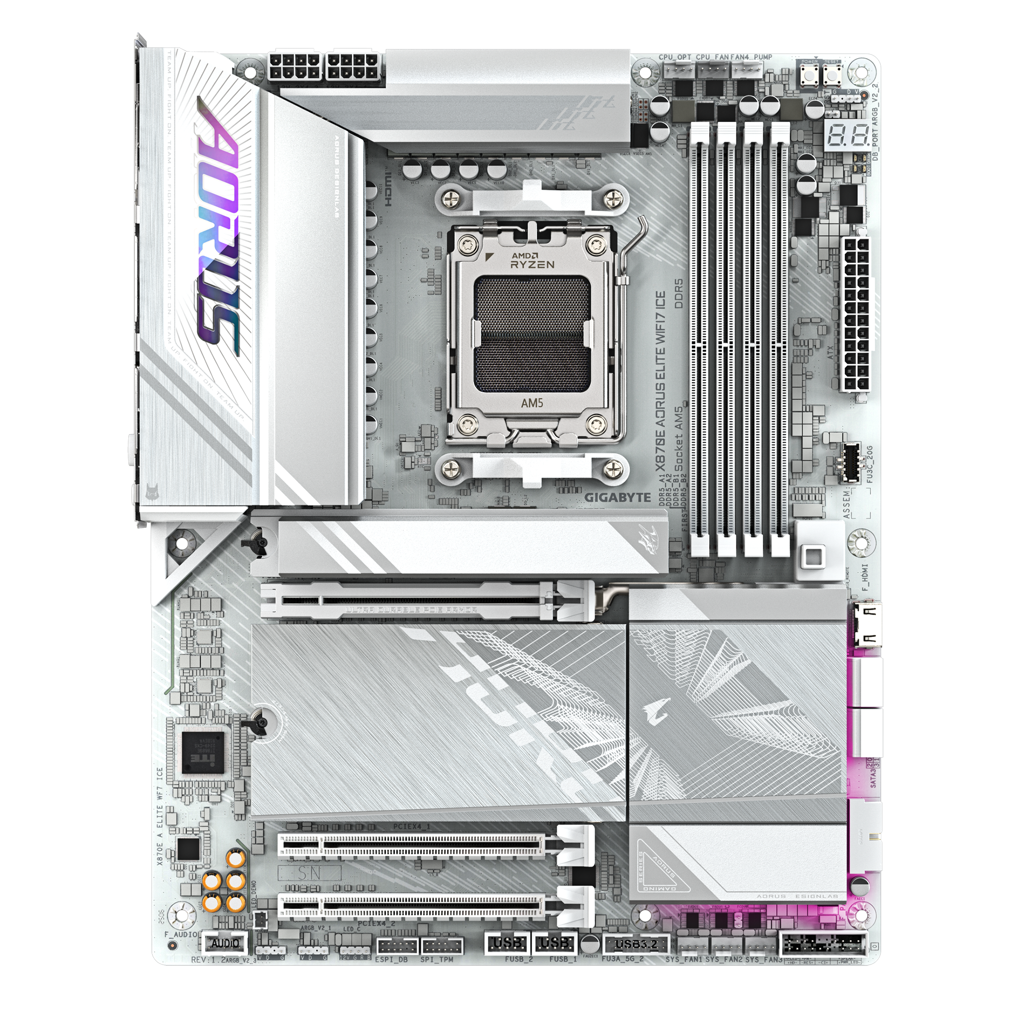 X870E AORUS ELITE WIFI7 ICE 02 X870E AORUS ELITE WIFI7 ICE 02