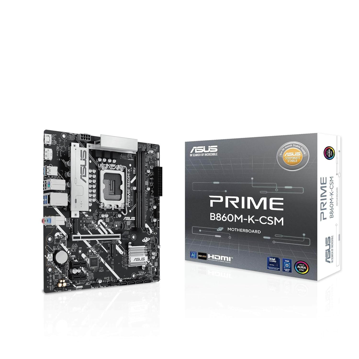 Asus Prime B860M-K-CSM m-ATX Motherboard Asus Prime B860M-K-CSM m-ATX Motherboard