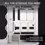 CORSAIR 5000T Mid-Tower PC Case, White - Image 6