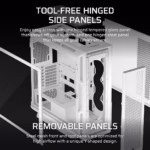 CORSAIR 5000T Mid-Tower PC Case, White - Image 5