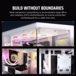 Corsair Chassis 3500X RGB Tempered Glass Mid-Tower, White - Image 10