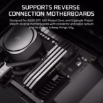 Corsair Chassis Frame 5000D RS ARGB - - Mid-Tower PC Case without PSU, Black - Image 4