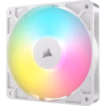 Corsair Fan RS120 ARGB, 120mm ARGB Fan, Triple Pack - White - Image 4