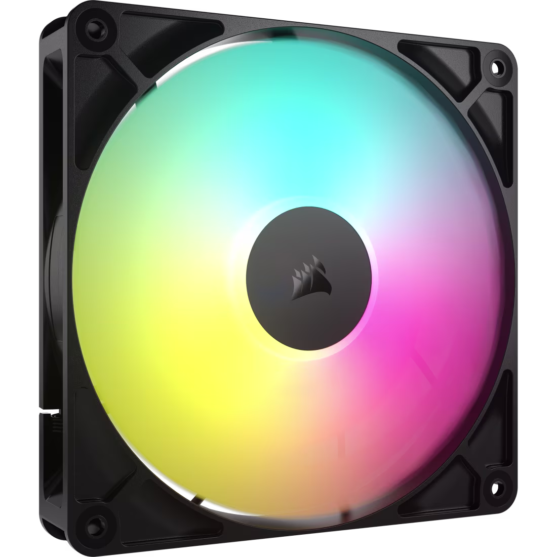 Corsair Fan RS140 ARGB Single Fan Cooler Corsair Fan RS140 ARGB, 140mm ARGB Fan PWM, Single Pack - Black - Image 1