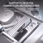 Corsair Frame 4000D RS ARGB Modular Mid-Tower PC Case, White - Image 4