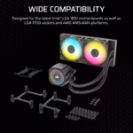 Corsair Nautilus 240 RS ARGB Liquid CPU Cooler - Image 9