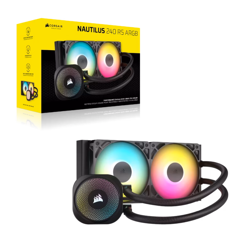 Corsair Nautilus 240 RS ARGB Liquid CPU Cooler 7