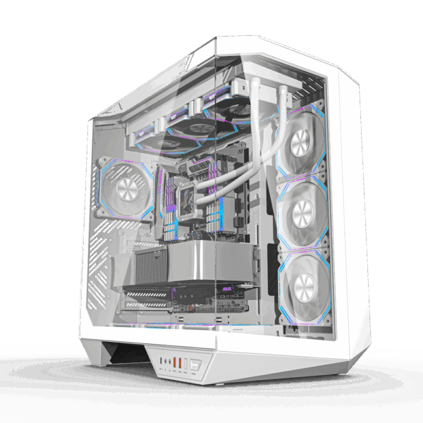 DarkFlash ARCEE DY470 ATX White Cabinet