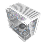 DarkFlash ARCEE DY470 White ATX PC Case - Image 6