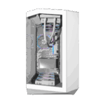 DarkFlash ARCEE DY470 White ATX PC Case - Image 4