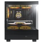 DarkFlash DB330M Micro-ATX Glass Black PC Case | Compact High-Airflow Gaming Chassis - Image 8