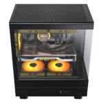 DarkFlash DB330M Micro-ATX Glass Black PC Case | Compact High-Airflow Gaming Chassis - Image 5