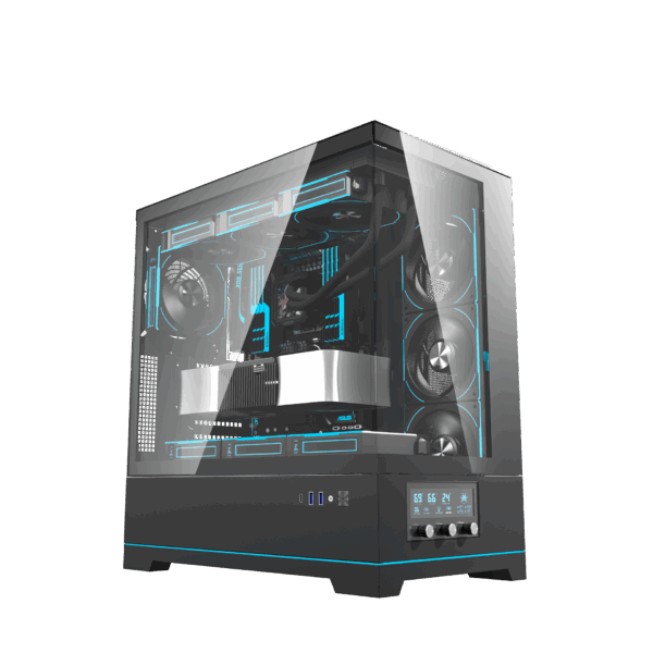 DarkFlash DY451 Pro Black ATX Cabinet