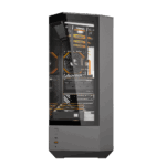 DarkFlash DY460 ATX Black Desktop Cabinet - Image 6