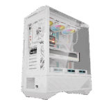 DarkFlash DY460 White ATX Desktop Cabinet | High-Airflow Mid-Tower with Tempered Glass - Image 7