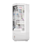 DarkFlash DY460 White ATX Desktop Cabinet | High-Airflow Mid-Tower with Tempered Glass - Image 5
