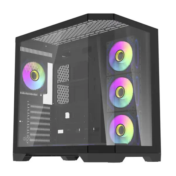 DarkFlash FT418 PRO Black Desktop Chassis