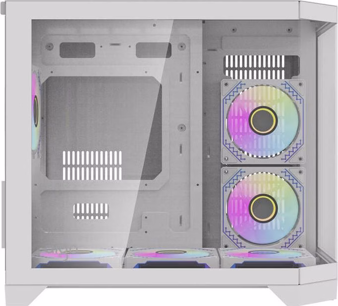 DarkFlash FT418 PRO White Desktop Chassis