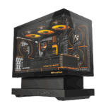 DarkFlash Floatron F1 M-ATX Black Cabinet