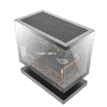 DarkFlash Floatron F1 M-ATX Black PC Case - Image 7