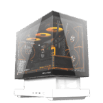 DarkFlash Floatron F1 M-ATX White Cabinet