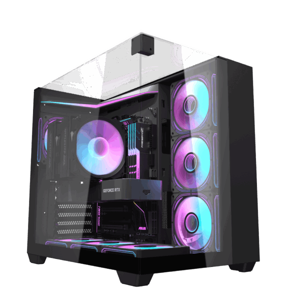 DarkFlash TH285 Black ATX Desktop Cabinet