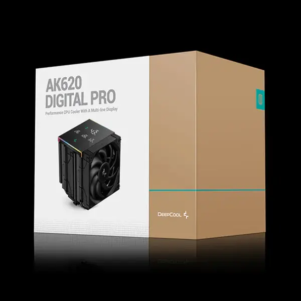 Deepcool AK620 Digital Pro ARGB Black Desktop Air Cooler