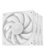 Deepcool FD12 White 3-in-1 Desktop Cooler Fan – High Airflow 120mm Triple Pack - Image 2