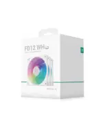 Deepcool FD12 White ARGB 3-in-1 Desktop Cooler Fan – High Airflow 120mm Triple Pack - Image 6