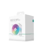 Deepcool FD14 White ARGB 3-in-1 Desktop Cooler Fan – High Airflow 120mm Triple Pack - Image 2