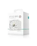 Deepcool FT12 White 3-in-1 Desktop Cooler Fan – High Airflow 120mm Triple Pack - Image 2