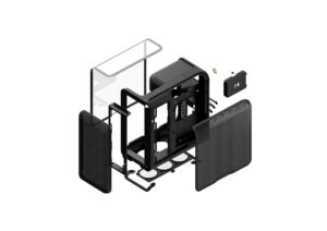 HYTE X50 Black Desktop Cabinet 6