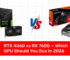 RTX 4060 vs RX 7600 — Which GPU Should You Buy in 2026