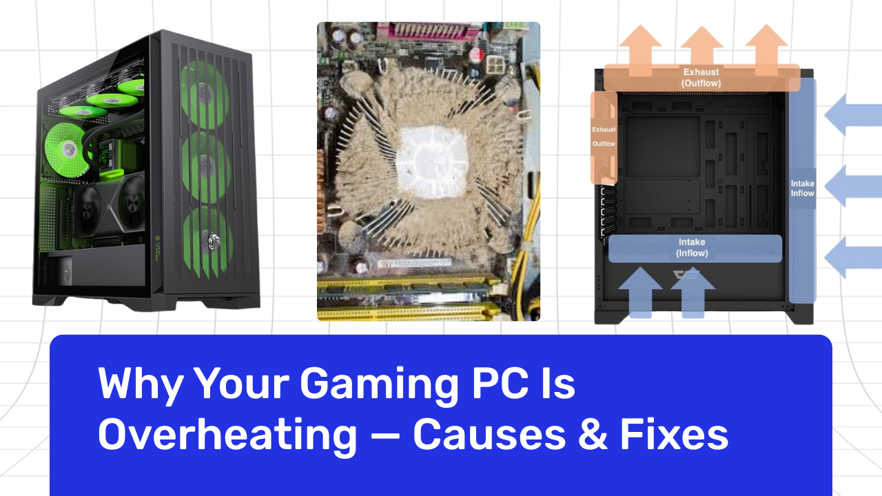 Why Your Gaming PC Is Overheating — Causes, Fixes & Cooling Practices