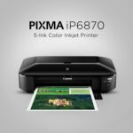 Canon Pixma iX6870 Single Function Inkjet Printer (Black) - Image 2
