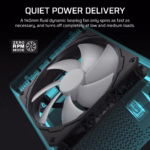 Corsair HX1200i Fully Modular Ultra-Low Noise Platinum ATX 1200 Watt PC Power Supply Black - (R-41178250) - Image 8