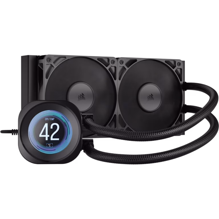 Corsair Nautilus 240 RS LCD Black Liquid Cooler