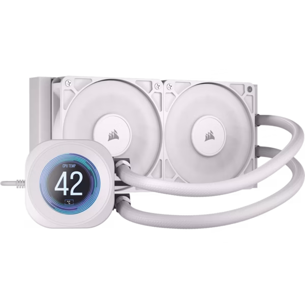 Corsair Nautilus 240 RS LCD White Liquid Cooler