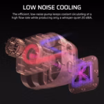 Corsair Nautilus 360 LCD, 360mm Radiator, Liquid CPU Cooler With Heatsink - Image 8