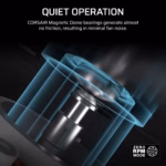 Corsair Nautilus 360 RS LCD White, 360mm Radiator, Liquid CPU Cooler With Heatsink - Image 6