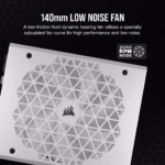 Corsair RMx Shift White Series, RM1200x Shift White, 1200 Watt, 80 PLUS GOLD, Fully Modular Power Supply - Image 8