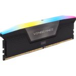 CORSAIR Vengeance RGB 64GB (2 x 32GB) DDR5 6000MHz CL30 Desktop Memory Kit – Black - Image 4